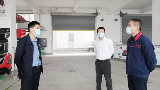 热烈欢迎肥西县工(gōng)会副主席刘贤俊一行莅临参观指导